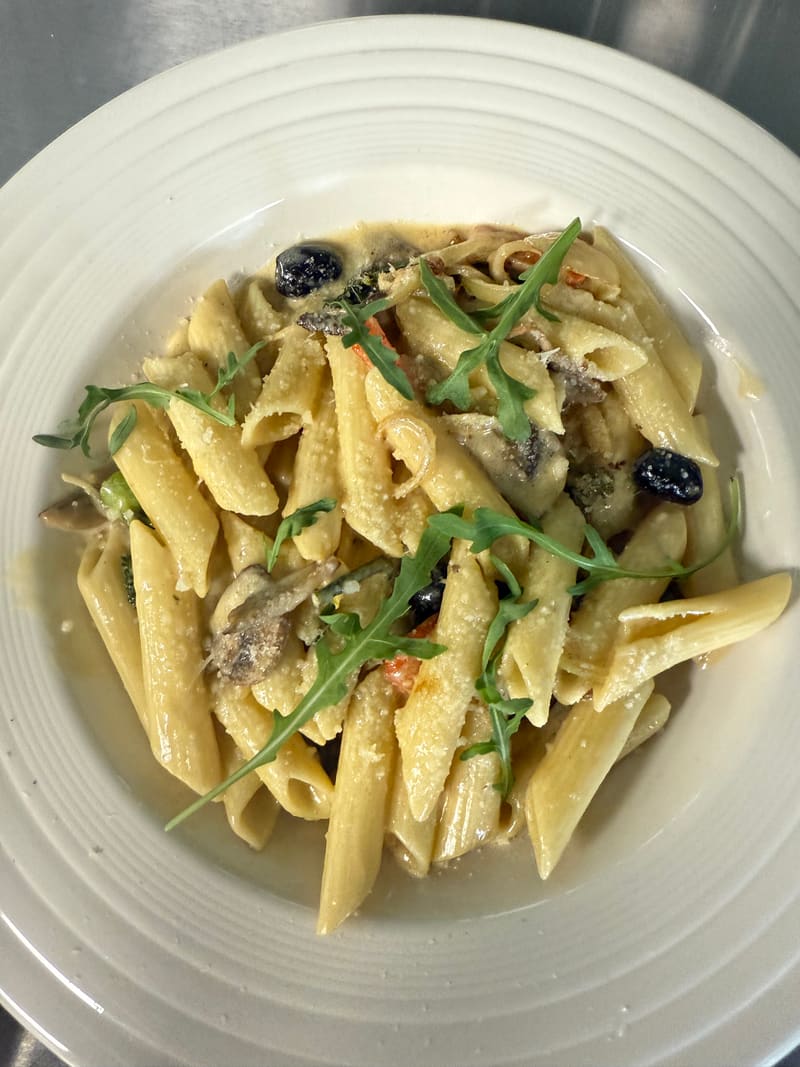 Hjemmelaget pasta på Merze